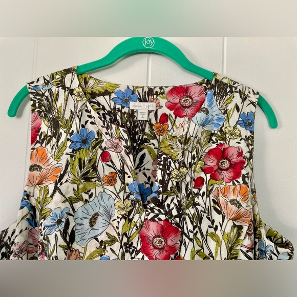 J. Jill Red and Pink Sundress Midi - Picture 7 of 16